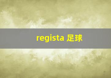 regista 足球